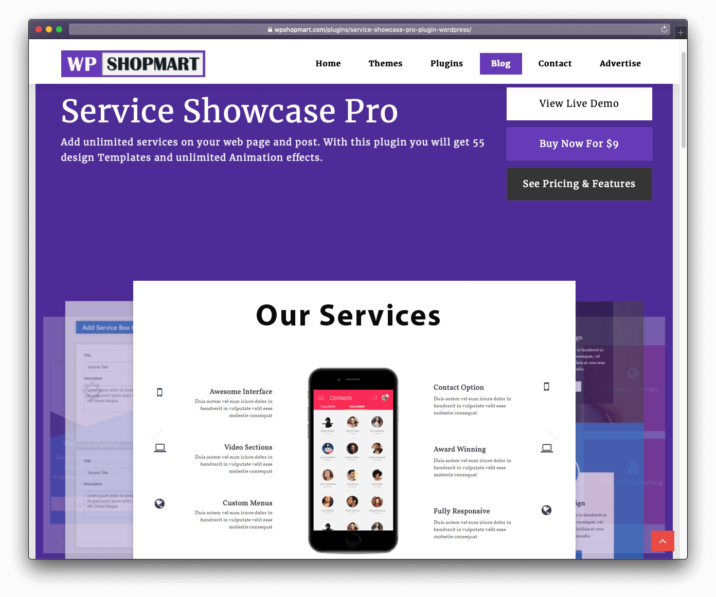 Service Showcase Pro